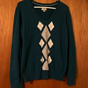 Heritage Collection by Bass turquoise sweater